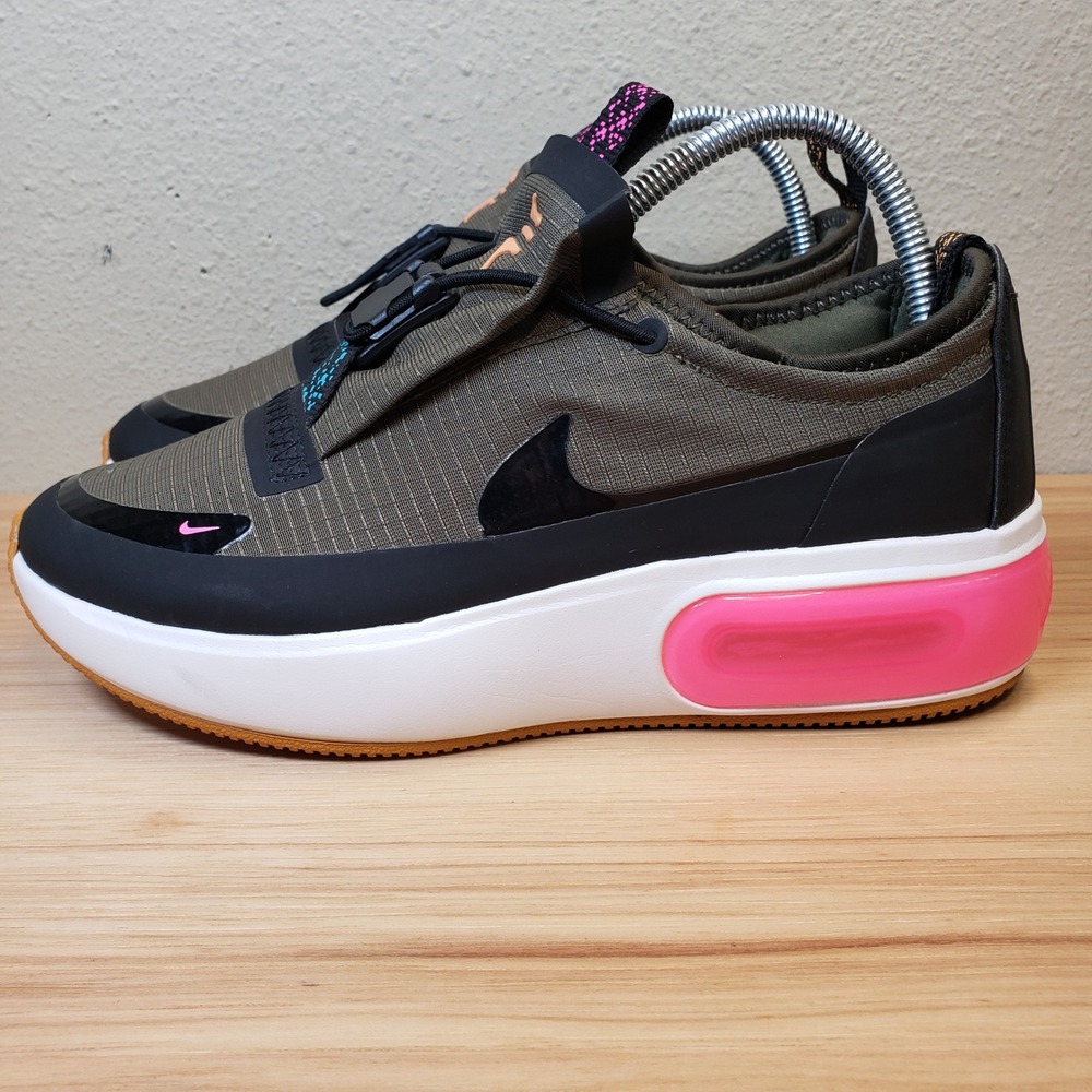 Nike AirMax Dia Winter Sneakers Black White Pink Athletic Shoes Lifestyle Sz 8.5